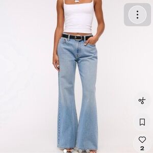 ISO A&F the baggy boot